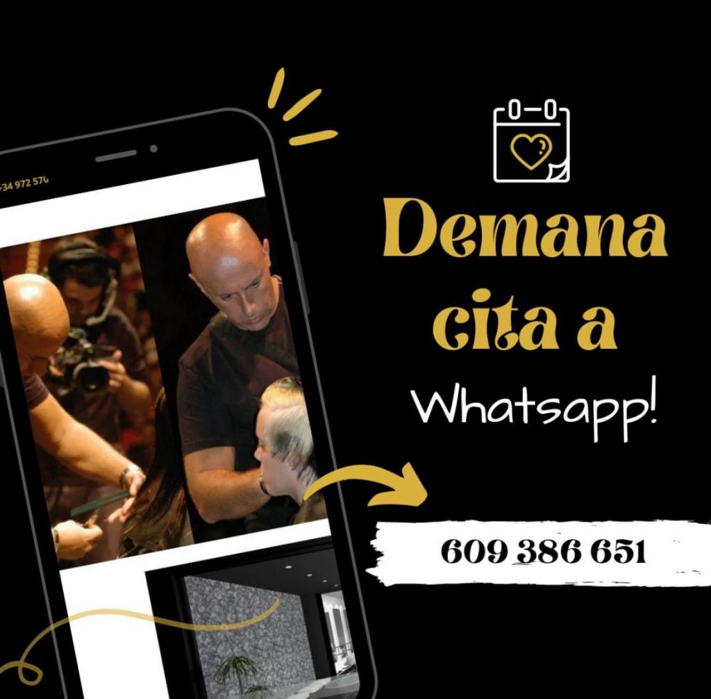 Demana cita a Whatsapp: 609 386 651