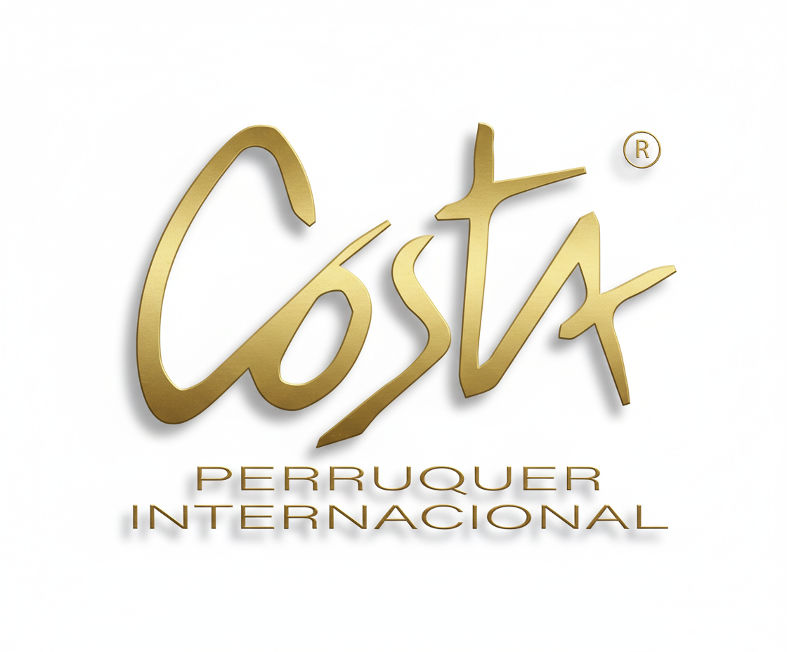 Logotip daurat de Costa Perruquer Internacional