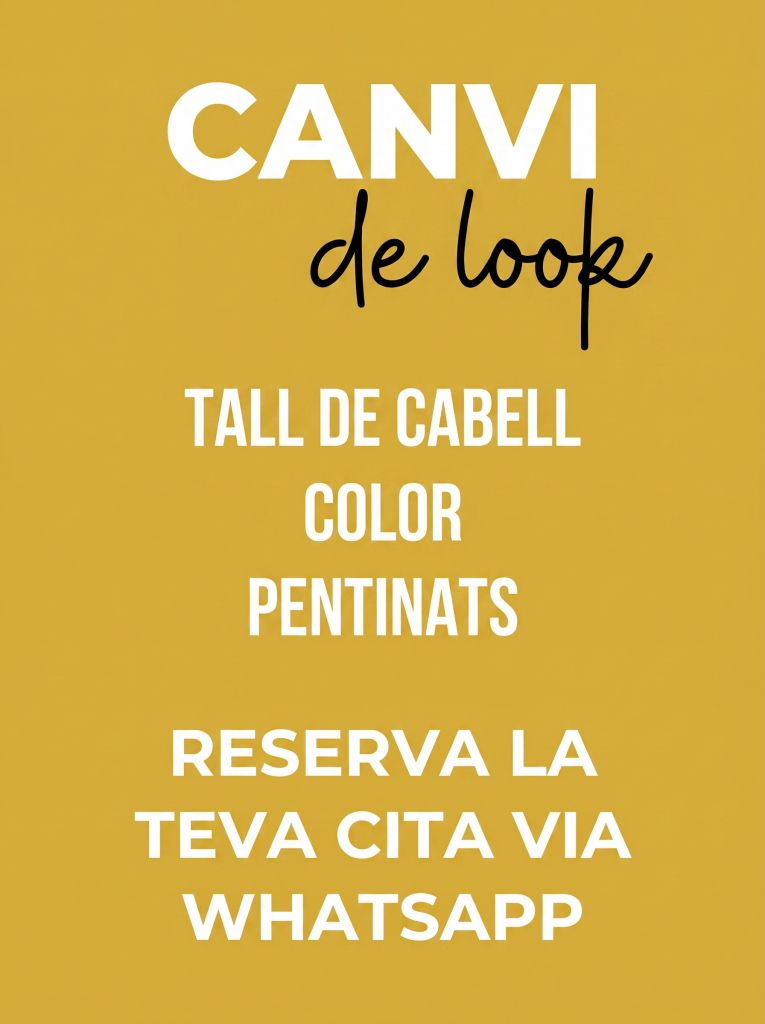 Canvi de look Costa Perruqueria Internacional · Reserva la teva Cita Prèvia