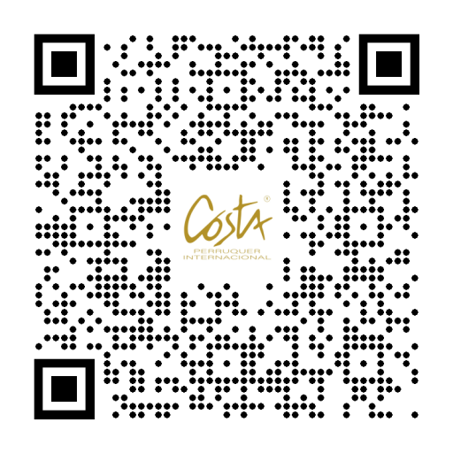 Codi QR amb logotip Costa Perruquer Internacional · Gravatar